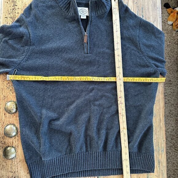 St. John's Bay Gray Long Sleeve Sweater Size X-Large - Picture 2 of 6